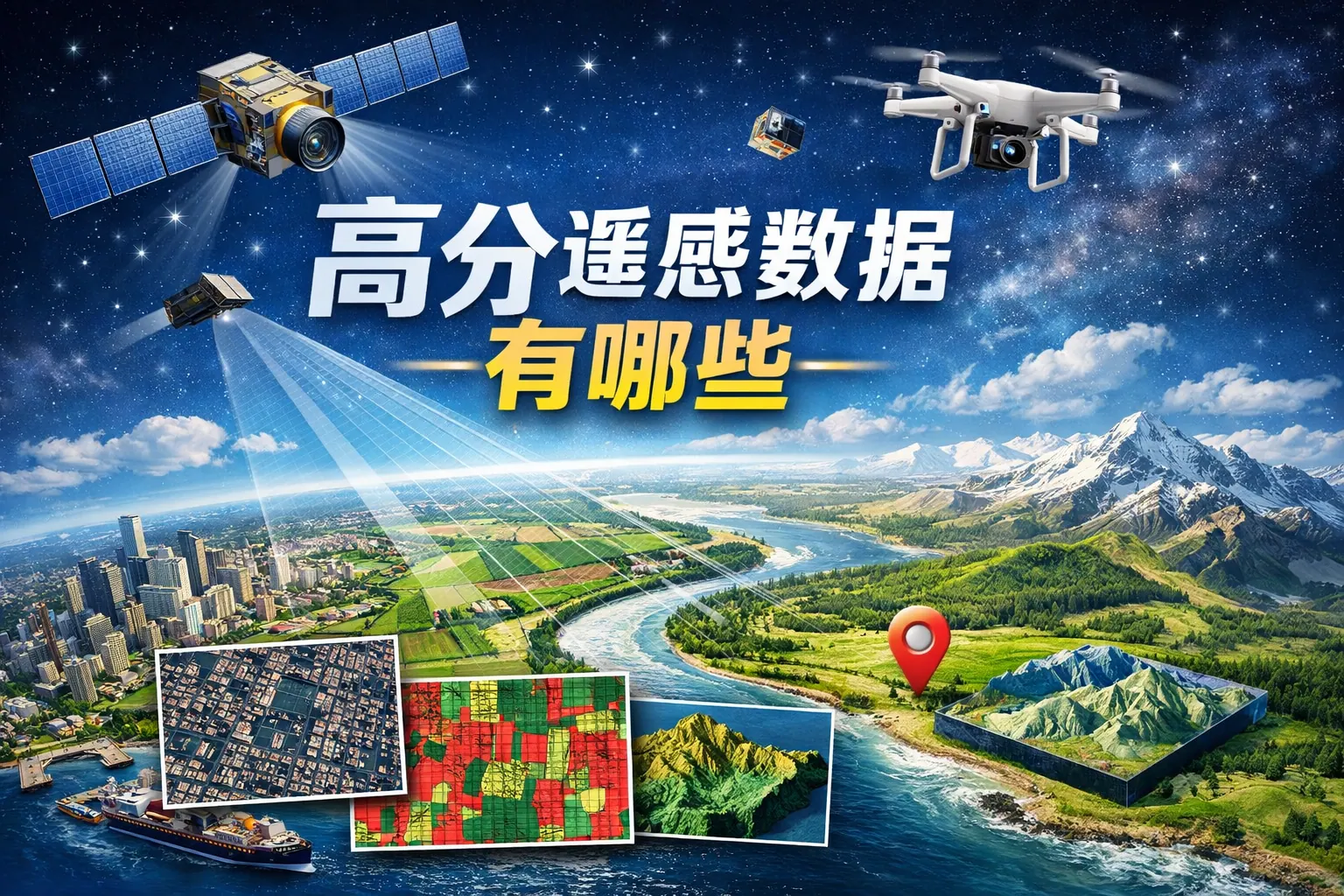 高分遥感数据有哪些