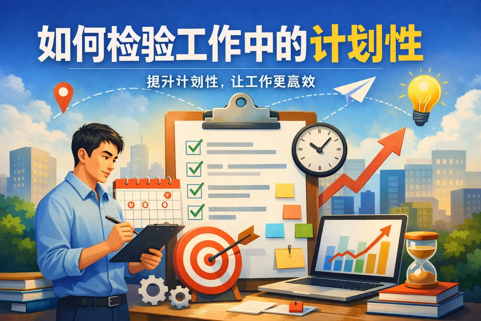 如何检验工作中的计划性