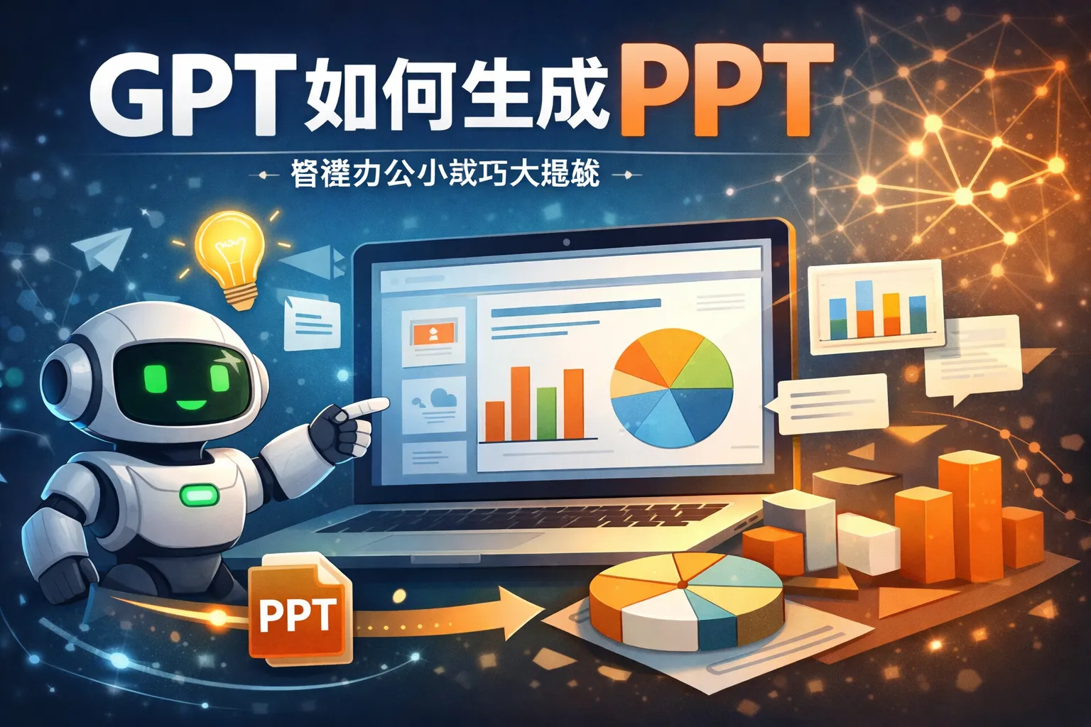 gpt 如何生成ppt