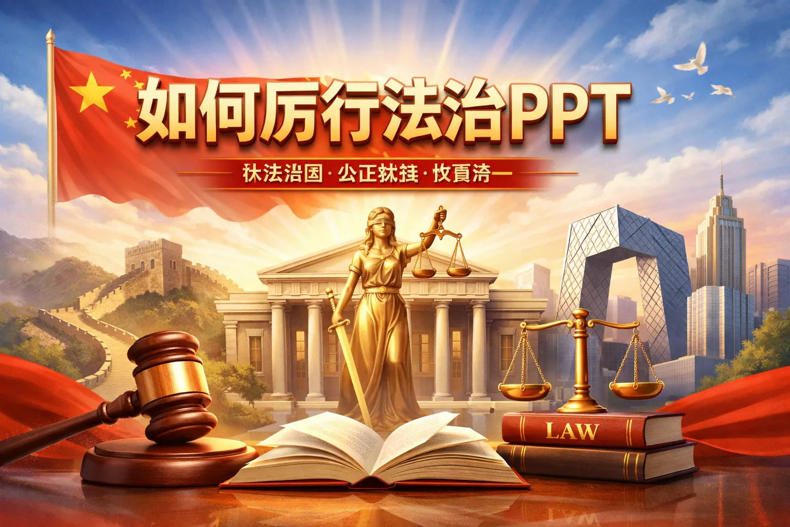 如何厉行法治ppt