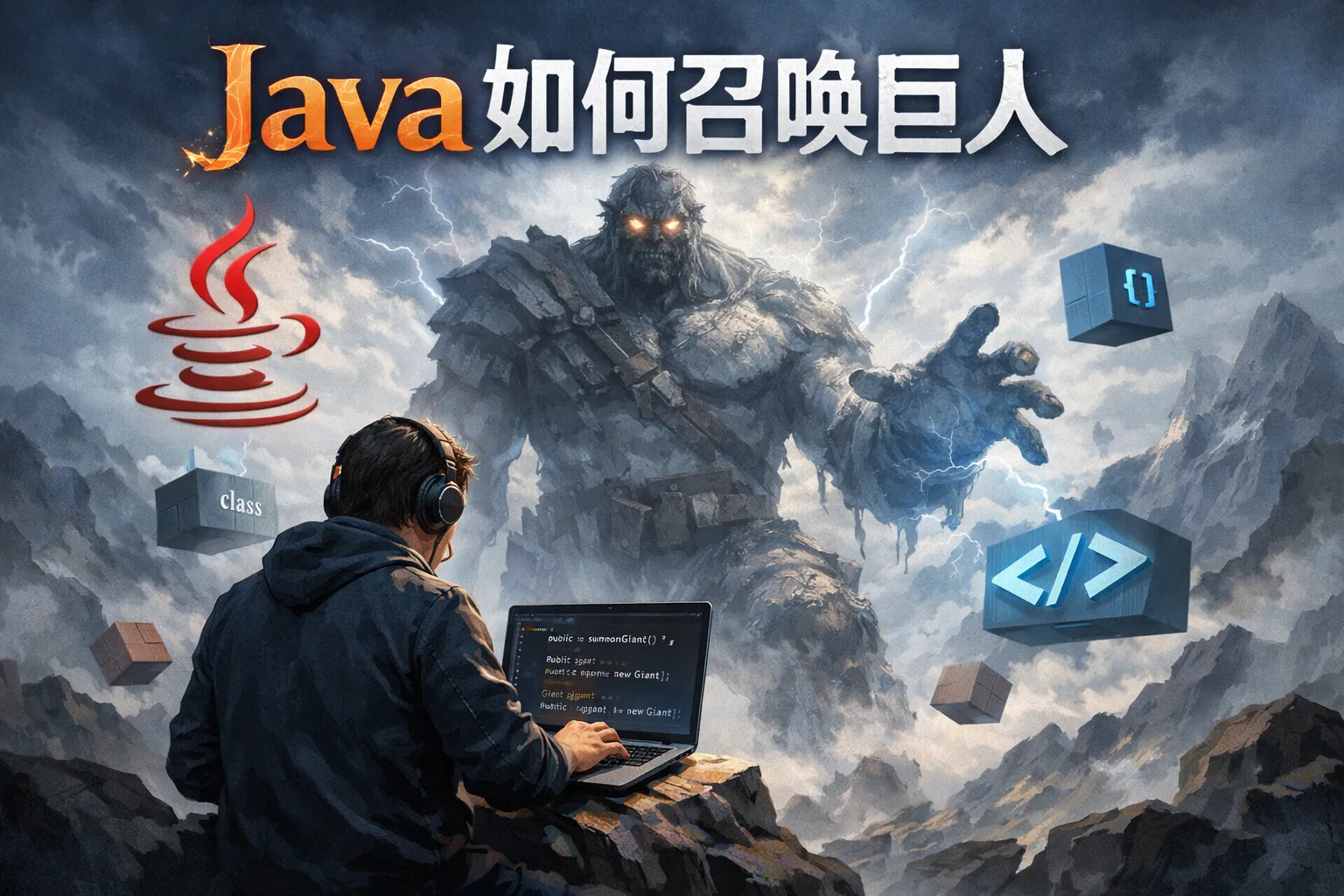 java如何召唤巨人