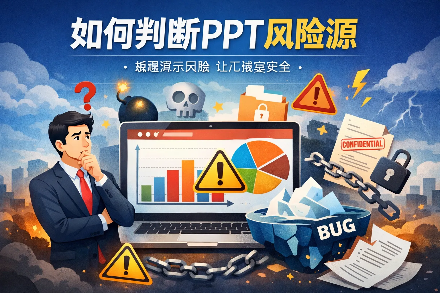 如何判断ppt风险源