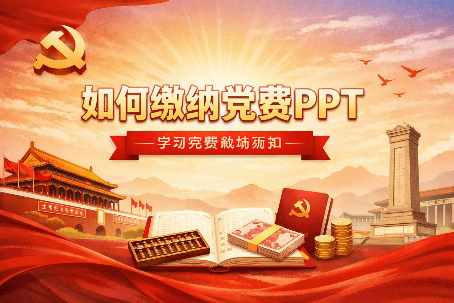 如何缴纳党费ppt
