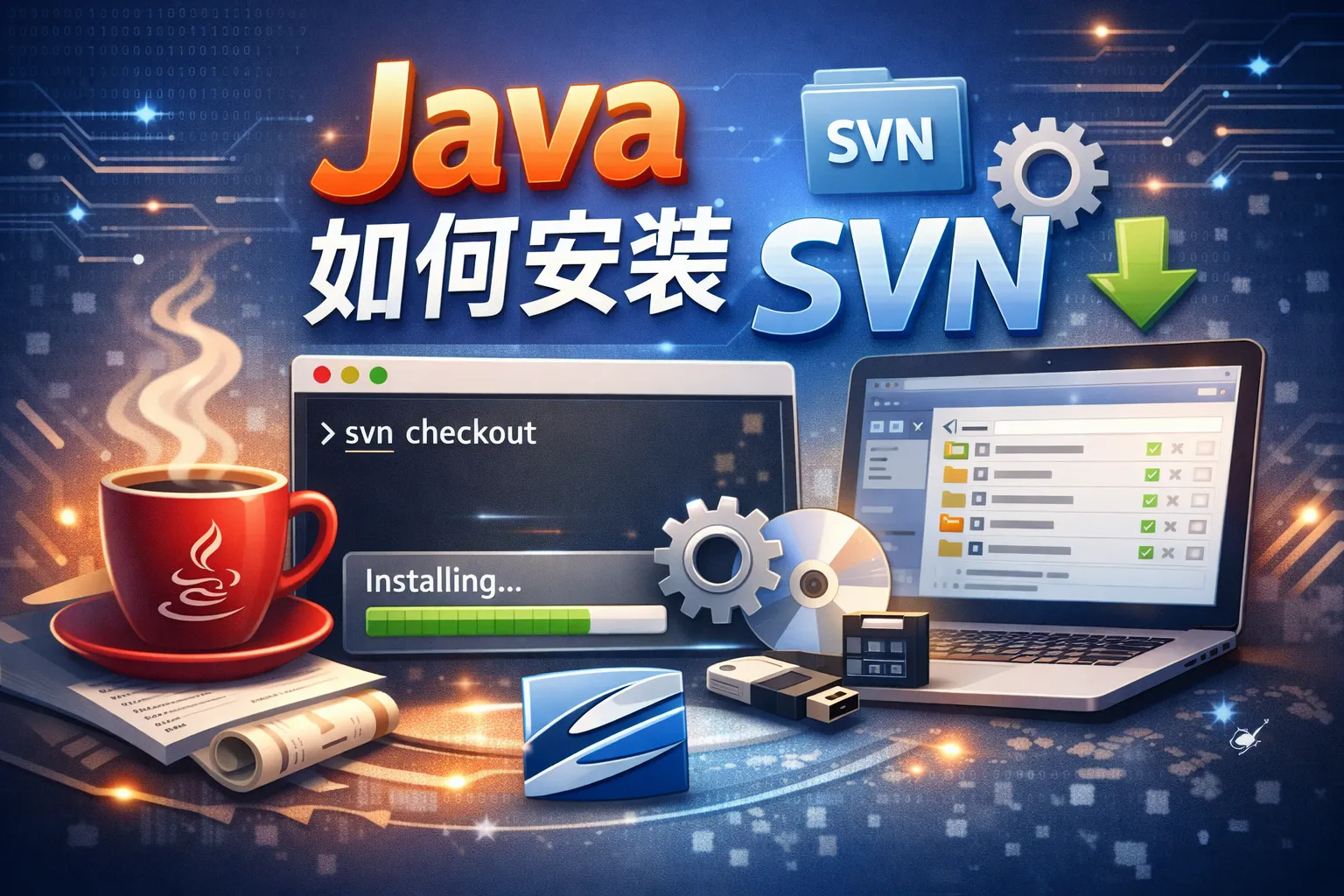 java如何安装svn