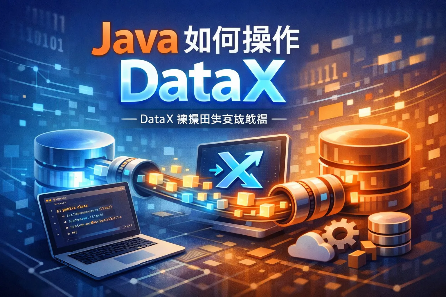 java如何操作datax