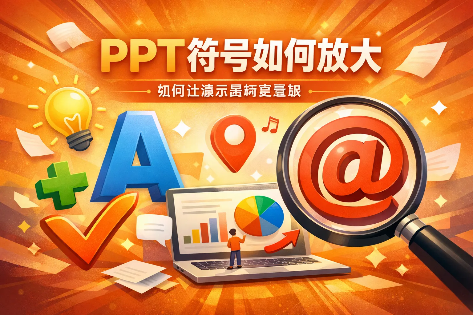 ppt符号如何放大