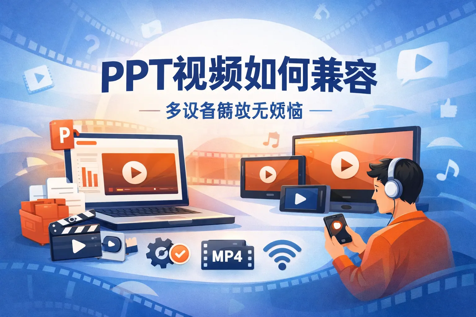 ppt视频如何兼容