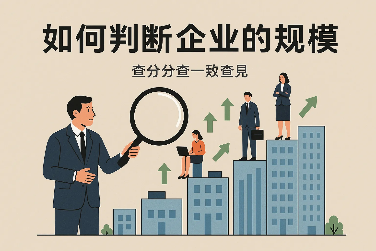 如何判断企业的规模