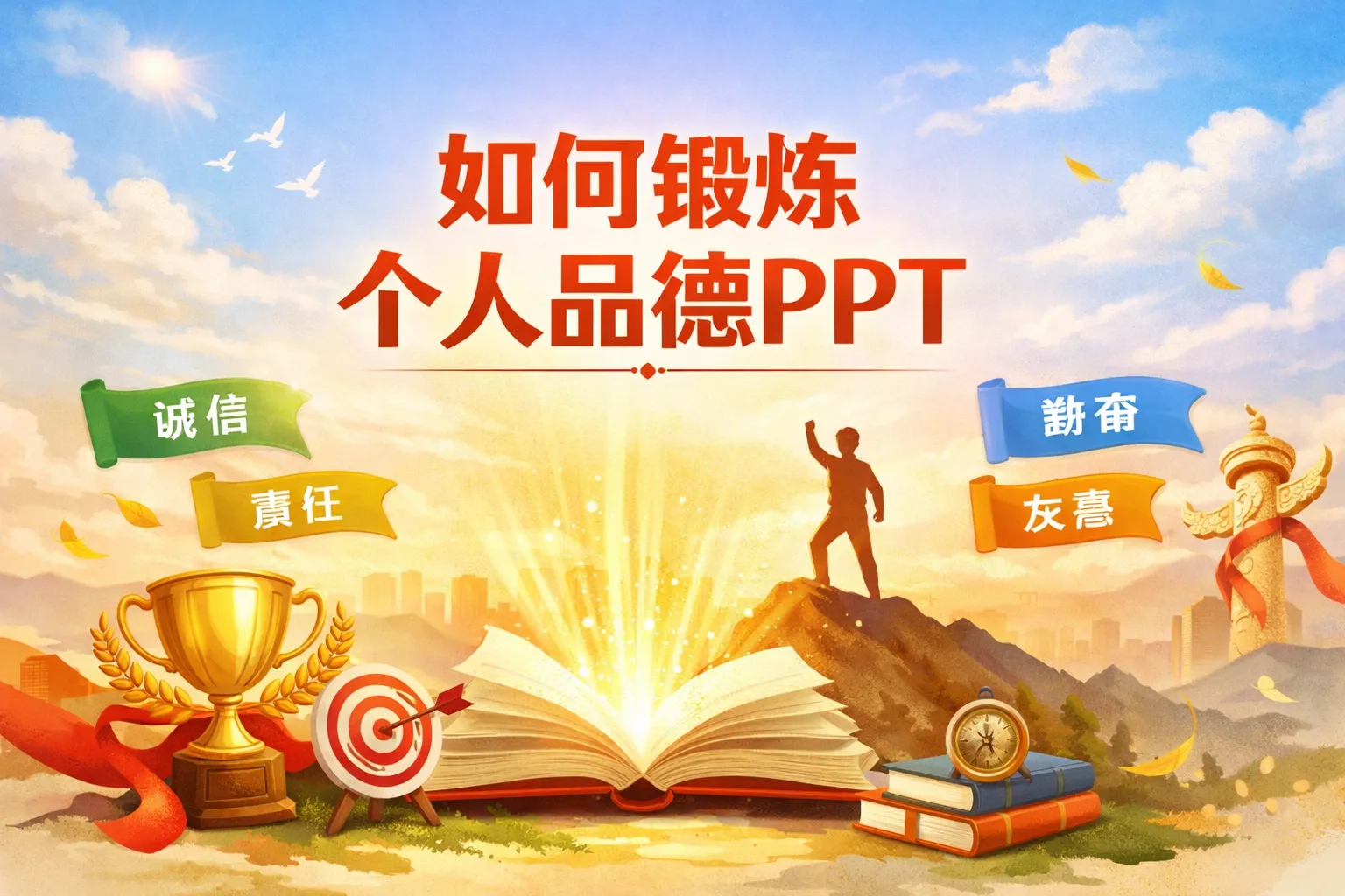 如何锻炼个人品德ppt