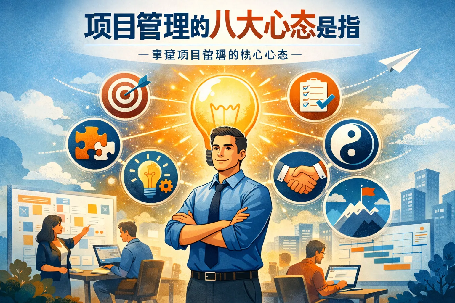 项目管理的八大心态是指