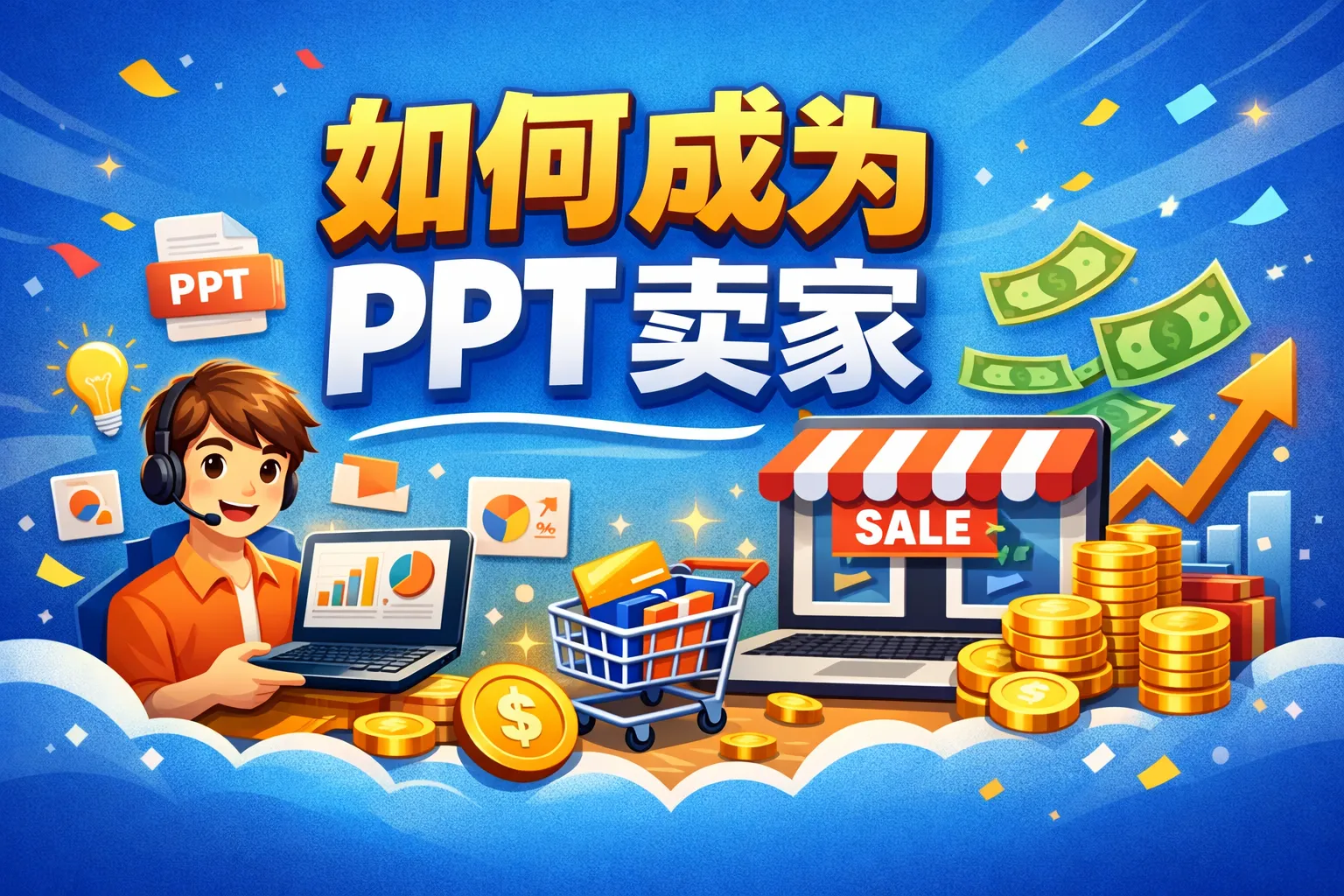 如何成为PPT卖家