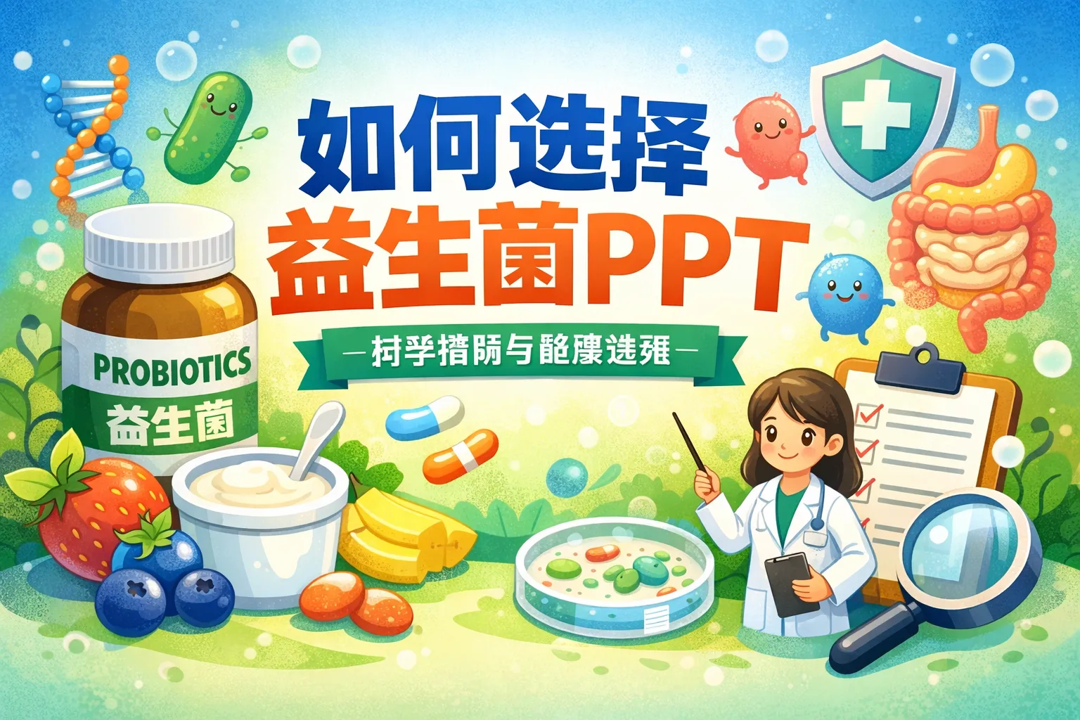 如何选择益生菌ppt