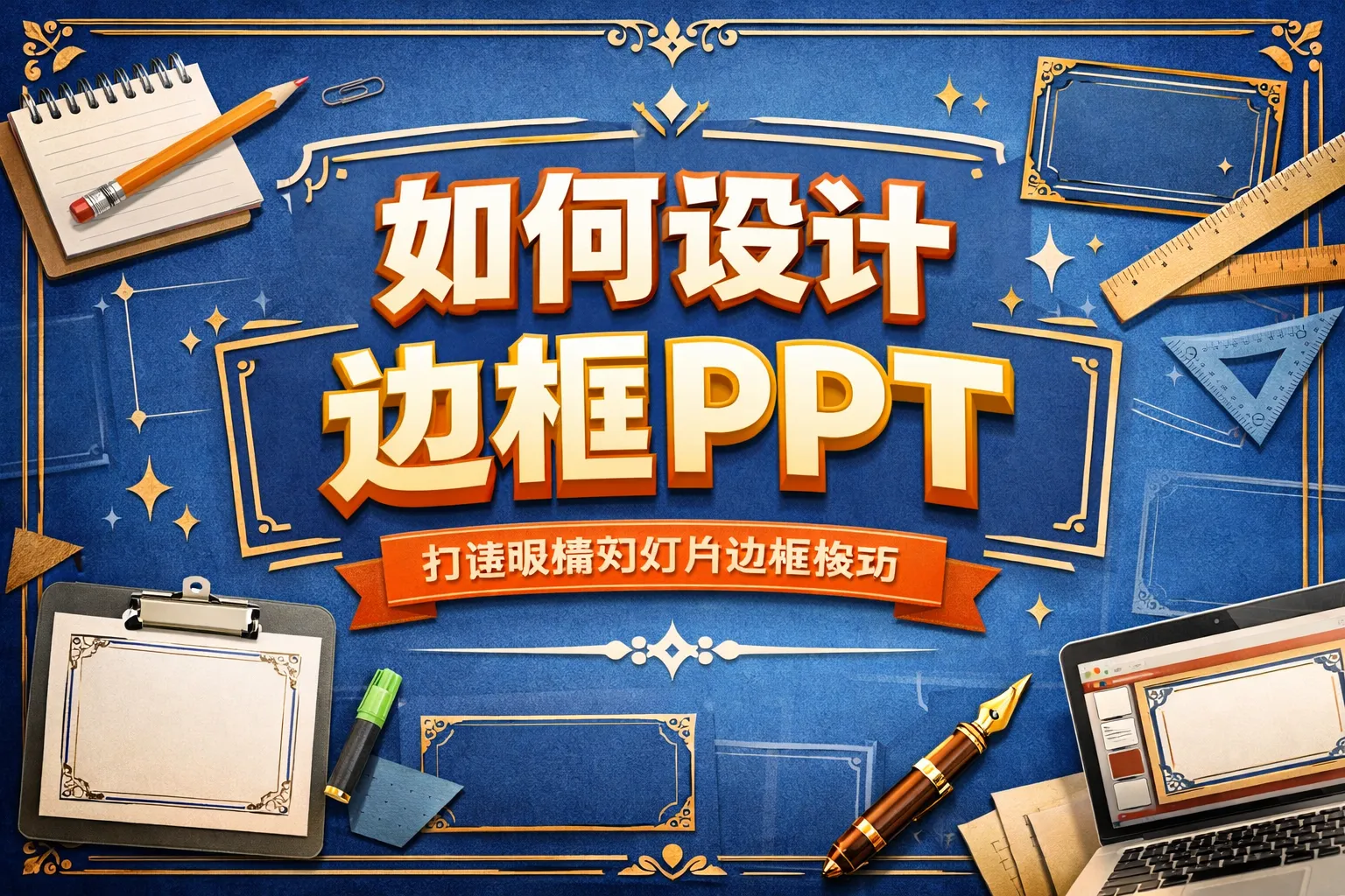 如何设计边框ppt