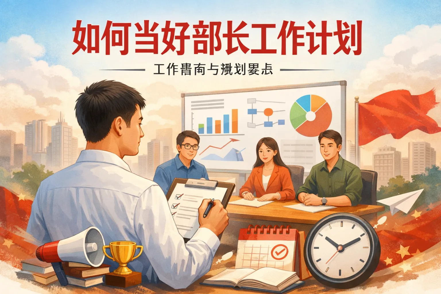 如何当好部长工作计划