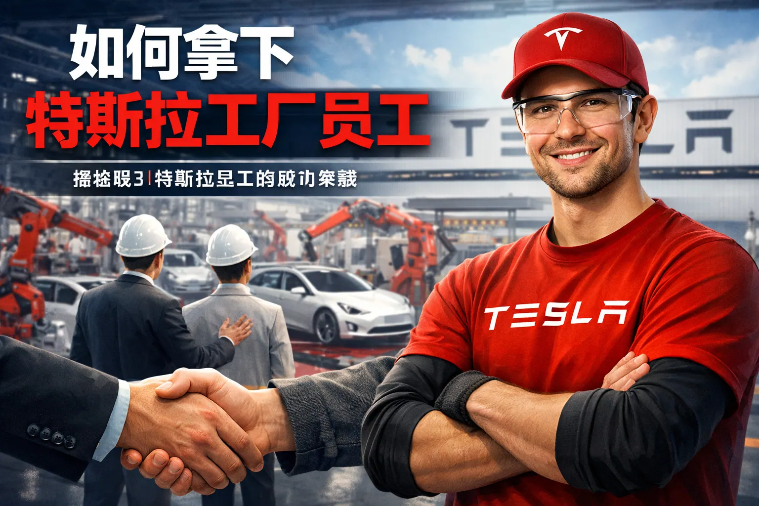 如何拿下特斯拉工厂员工