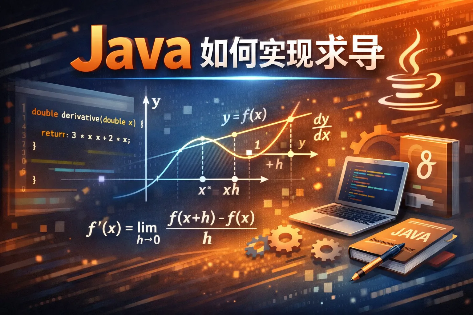 java 如何实现求导