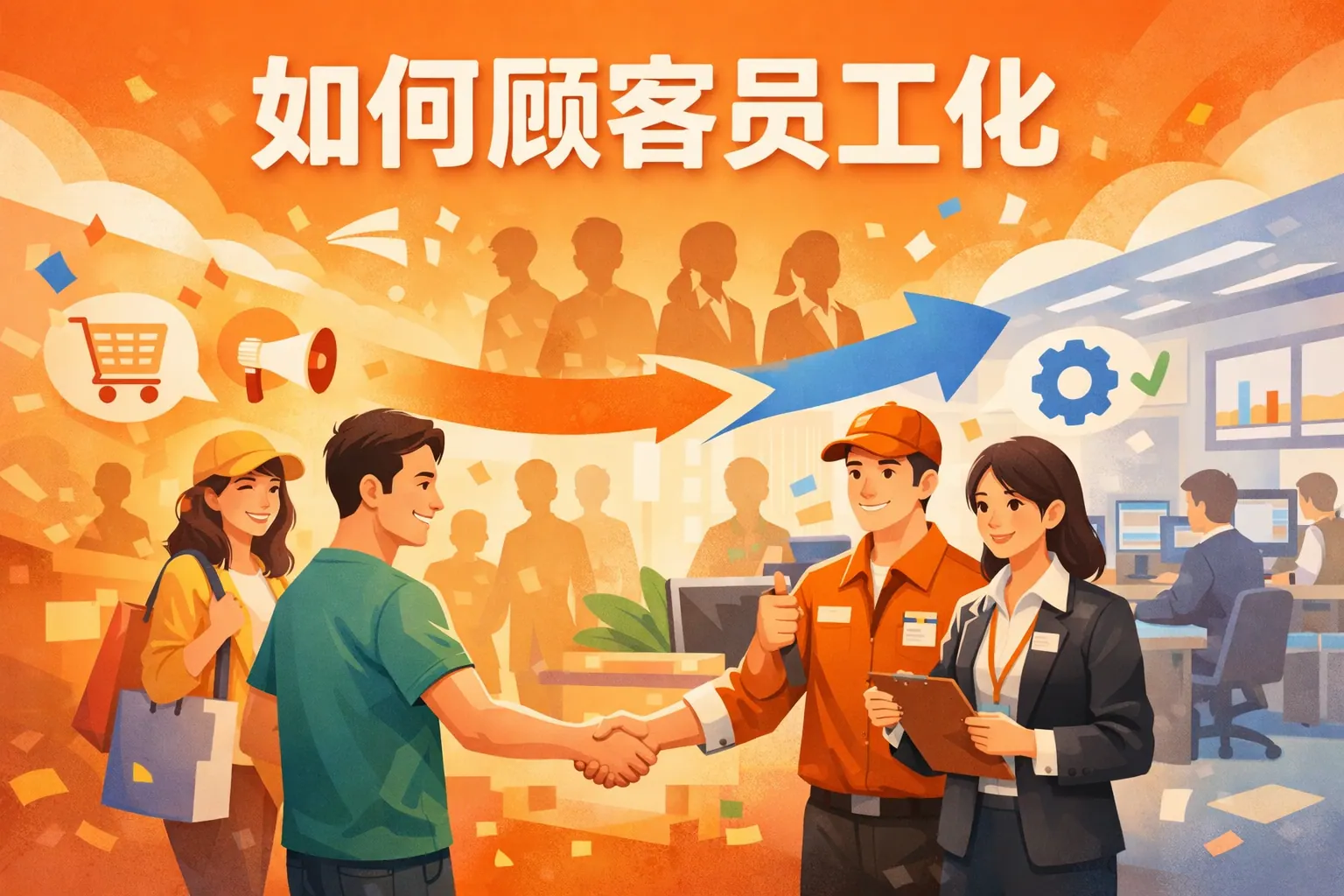 如何顾客员工化