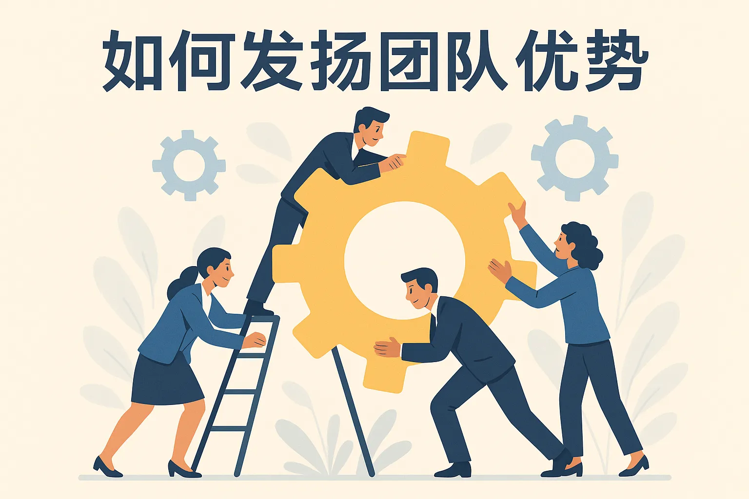 如何发扬团队优势