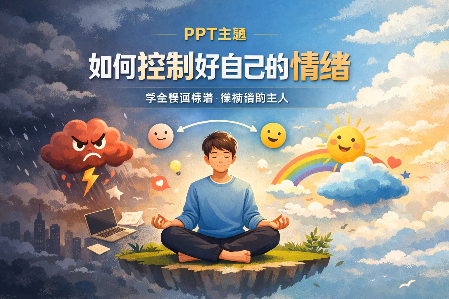 ppt主题如何控制好自己的情绪