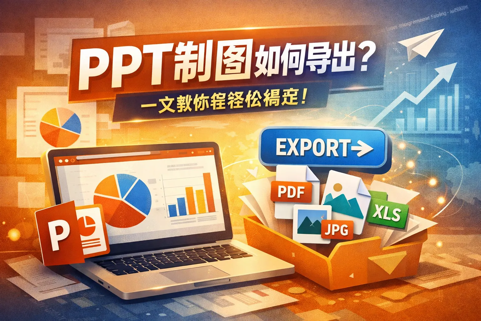 ppt制图如何导出