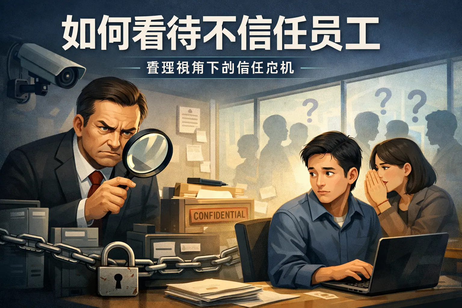 如何看待不信任员工