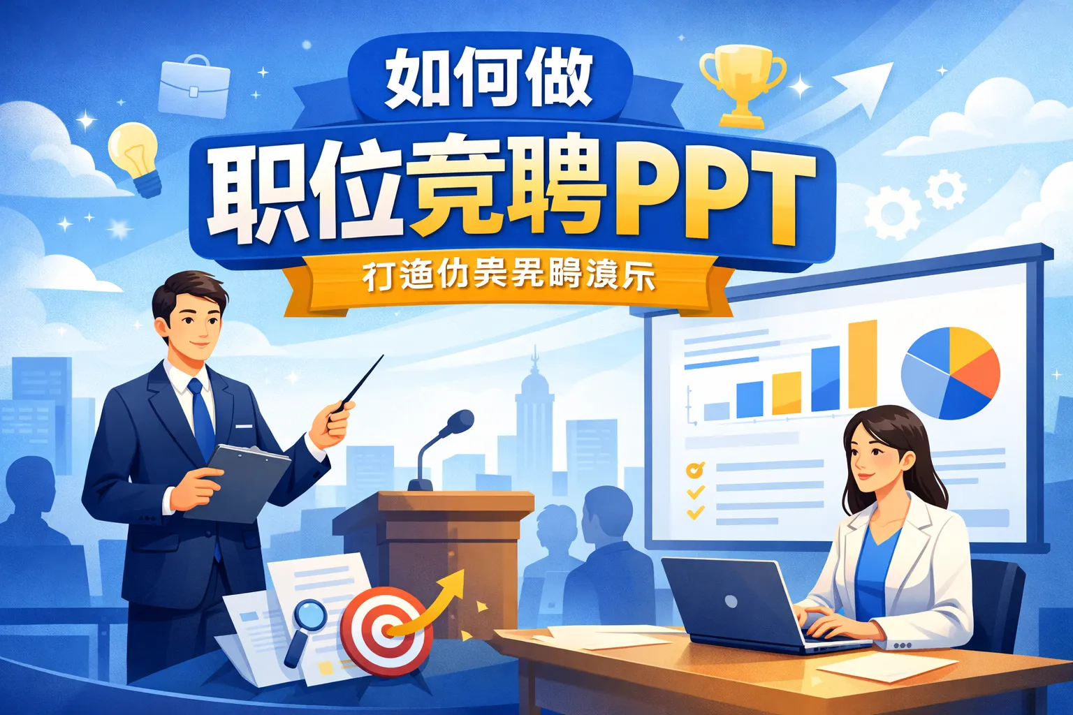 如何做职位竞聘ppt