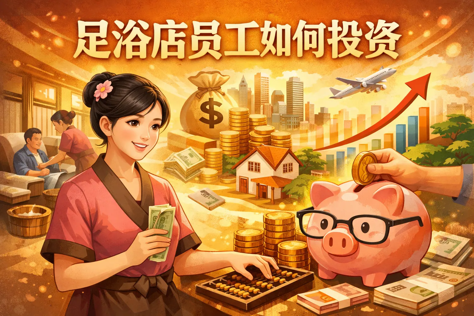 足浴店员工如何投资