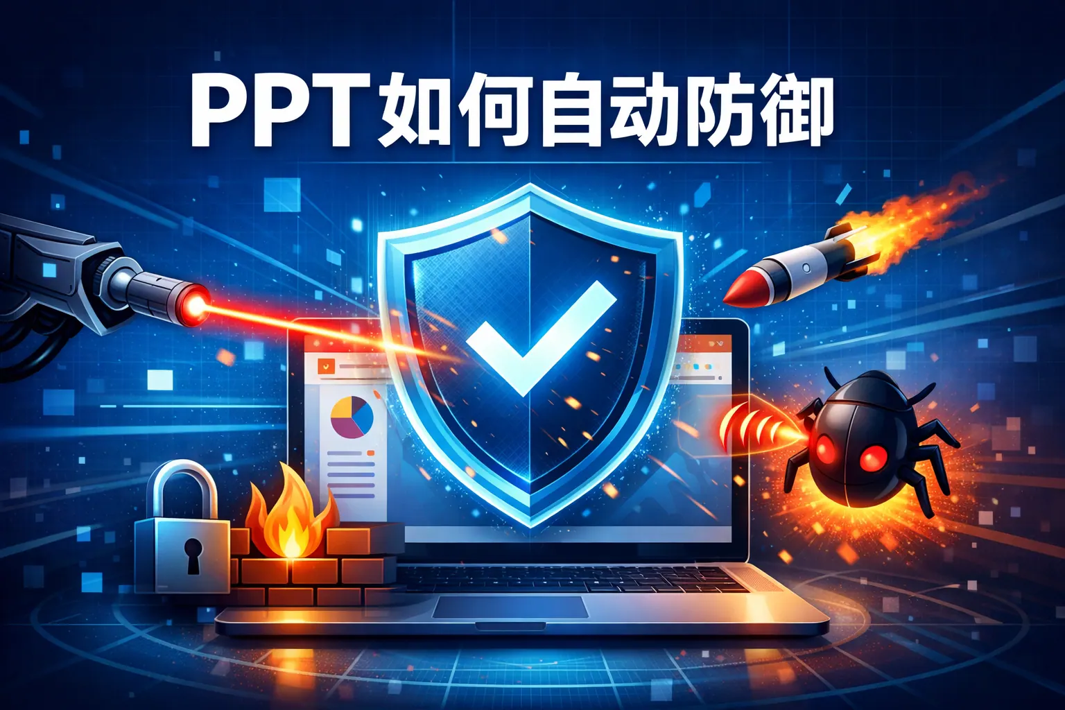 ppt如何自动防御