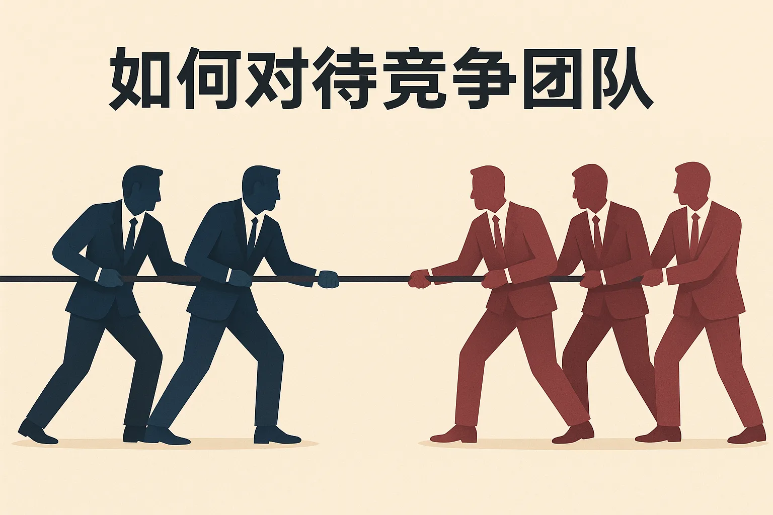 如何对待竞争团队