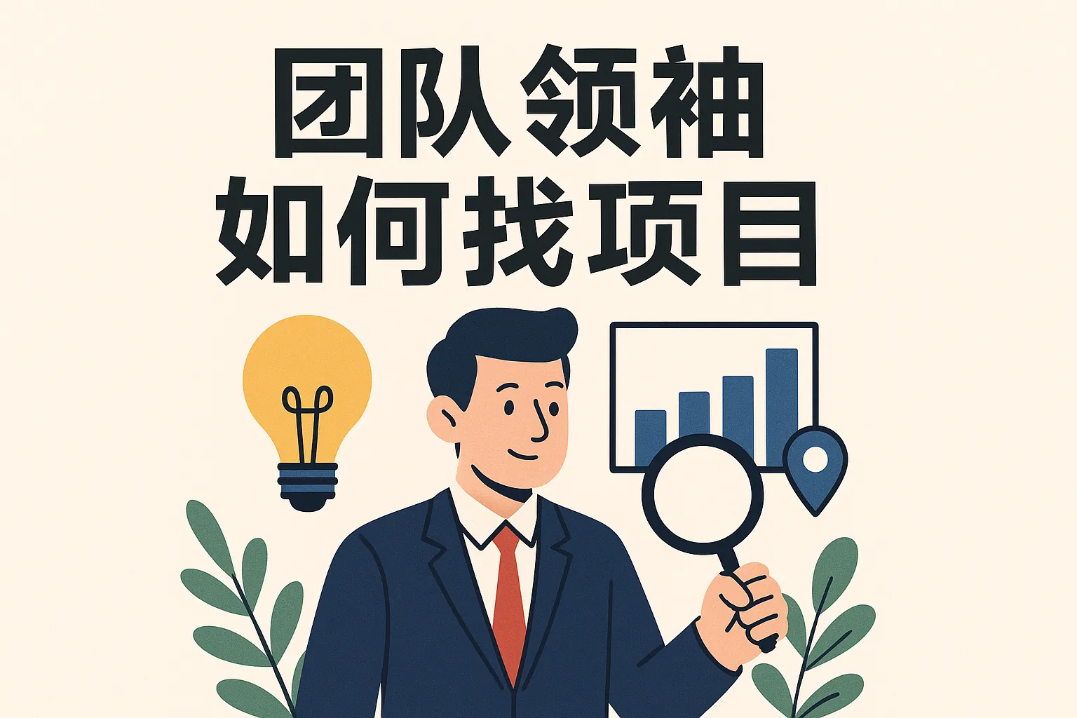 团队领袖如何找项目