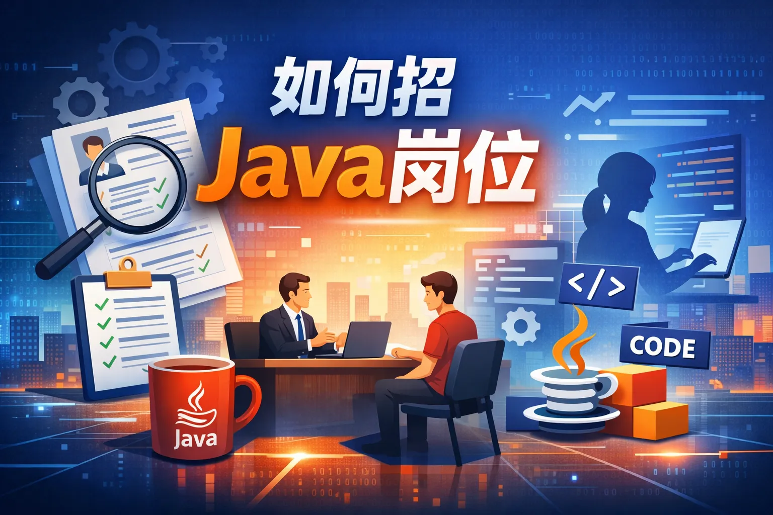 如何招java岗位