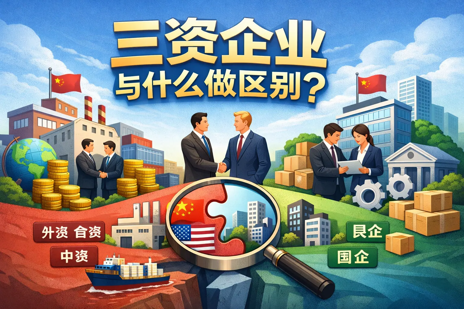 三资企业与什么做区别
