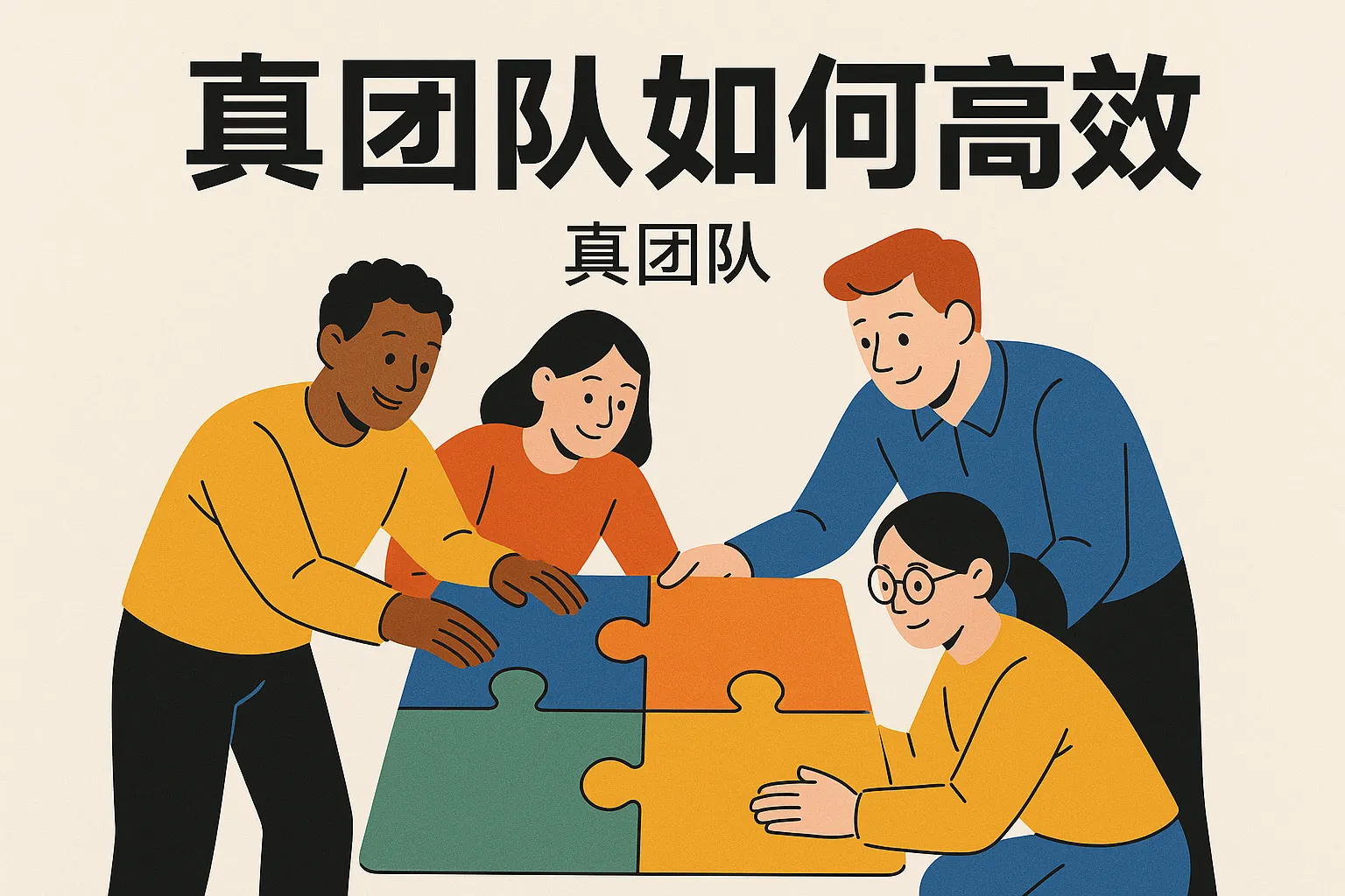 真团队如何高效