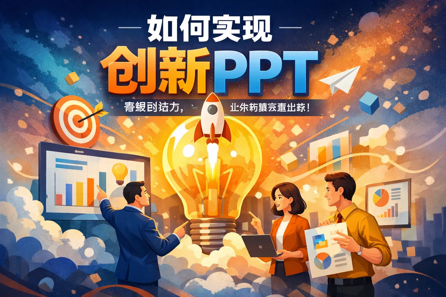 如何实现创新PPT