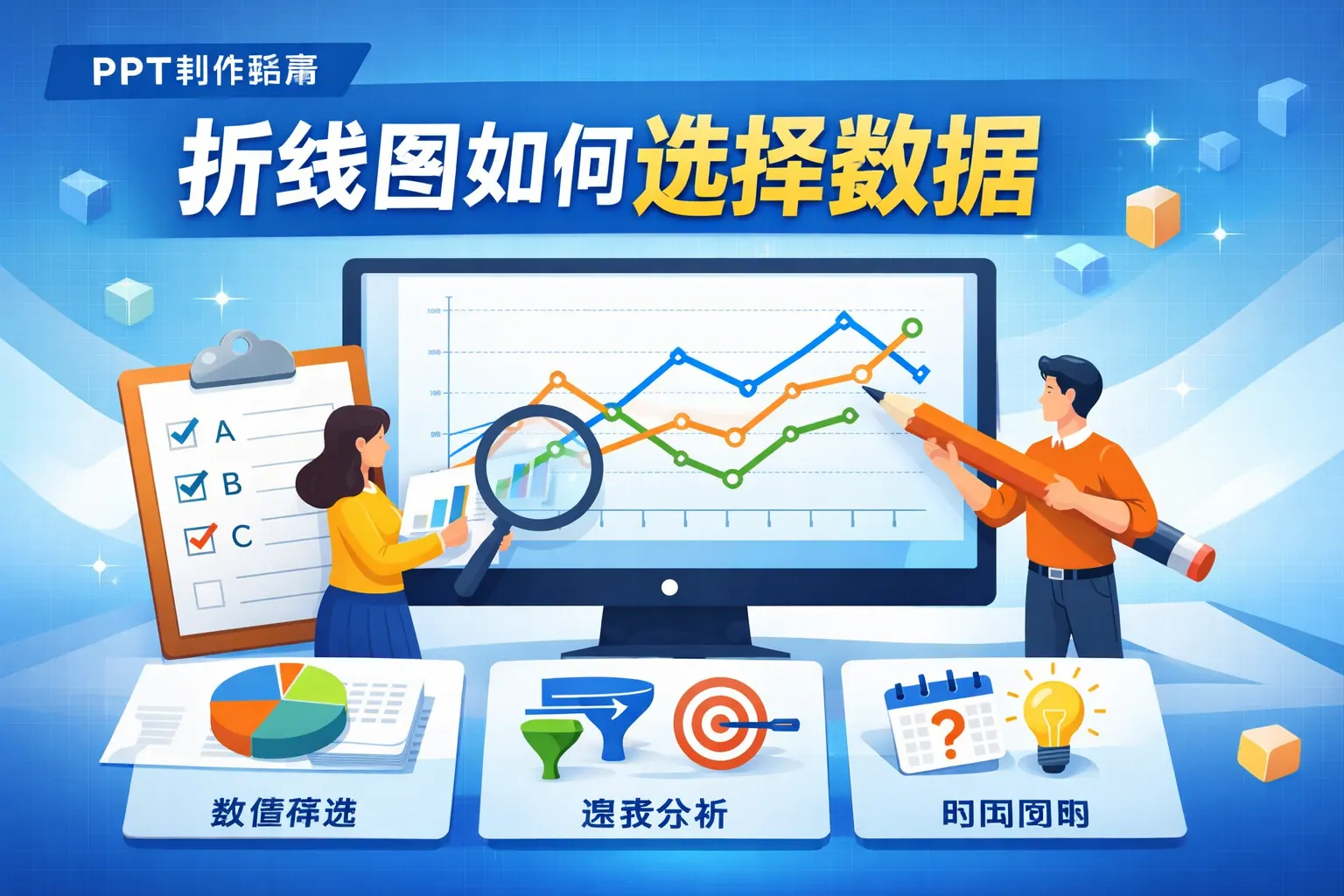 ppt中折线图如何选择数据