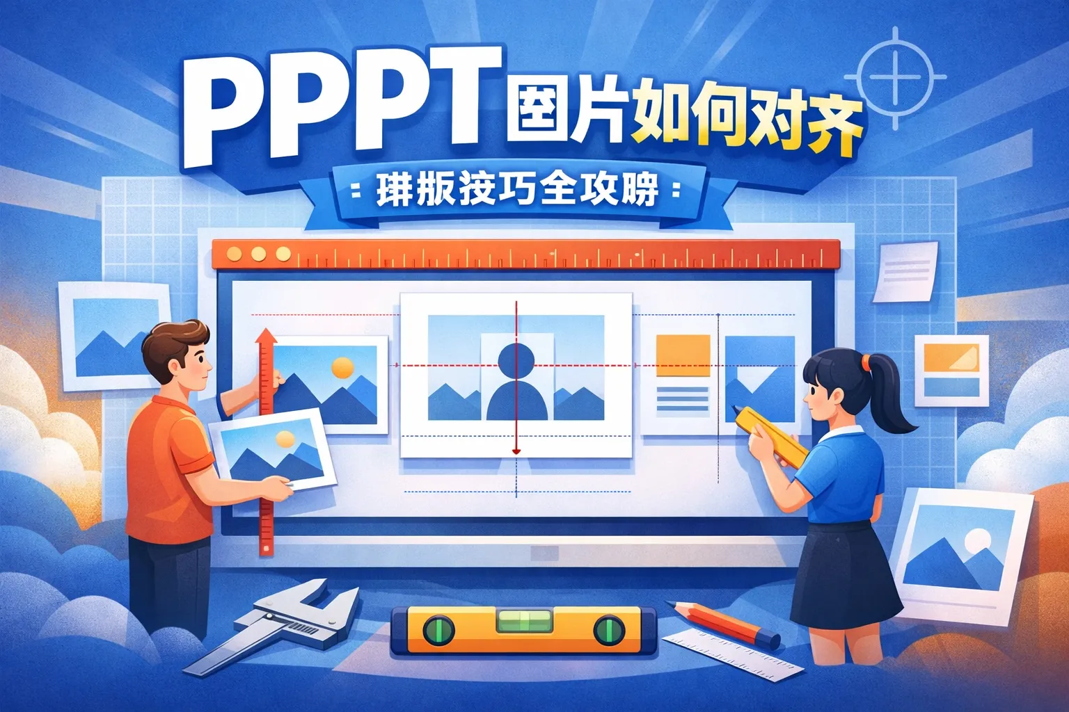 ppt图片如何对齐
