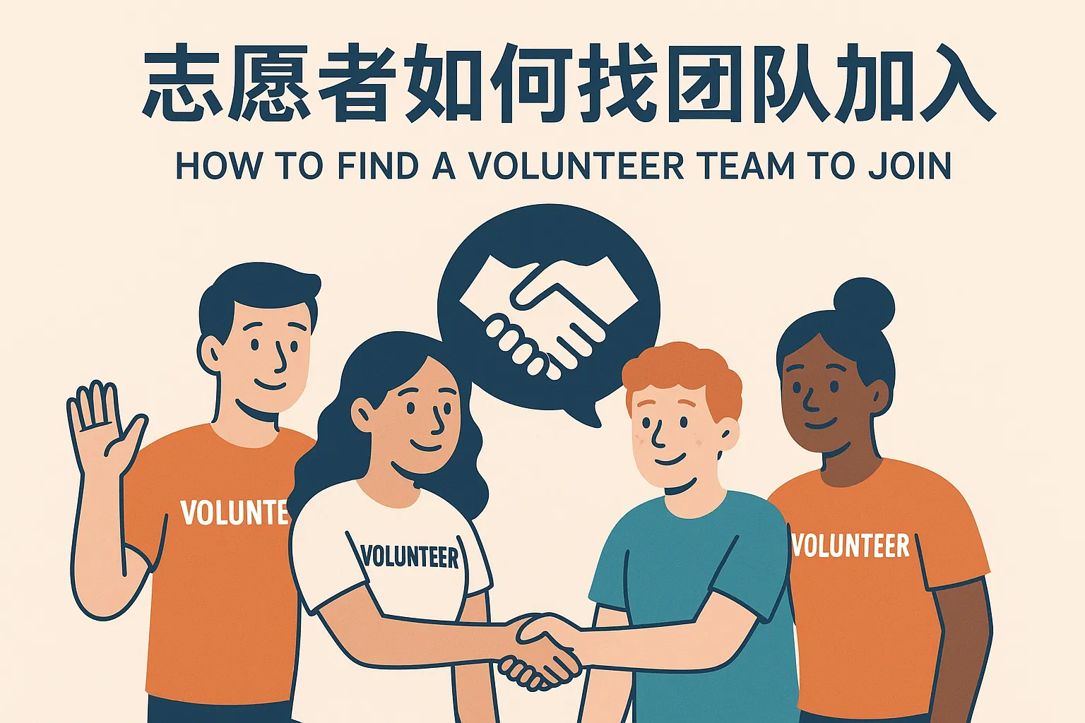 志愿者如何找团队加入