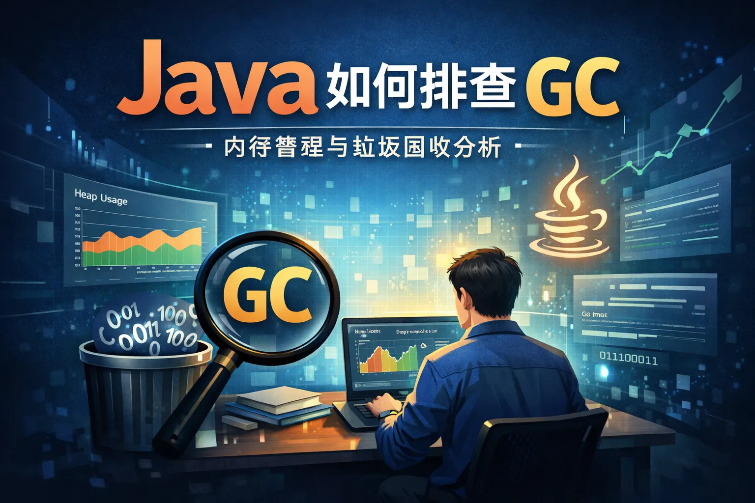 java如何排查gc