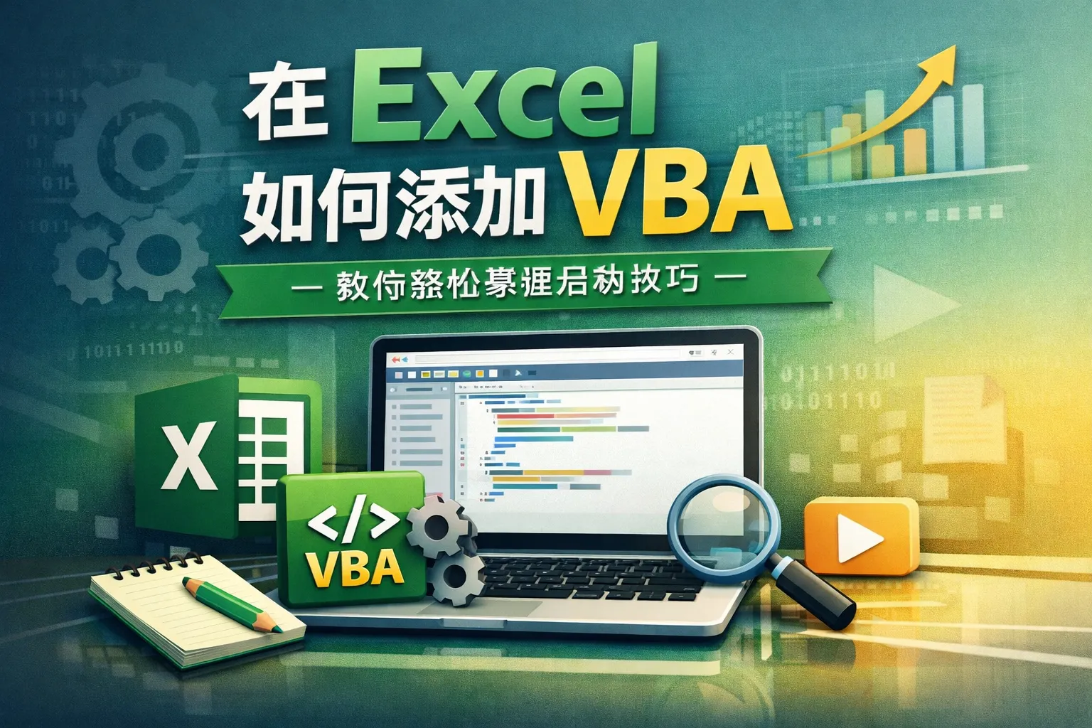 在excel如何添加vba