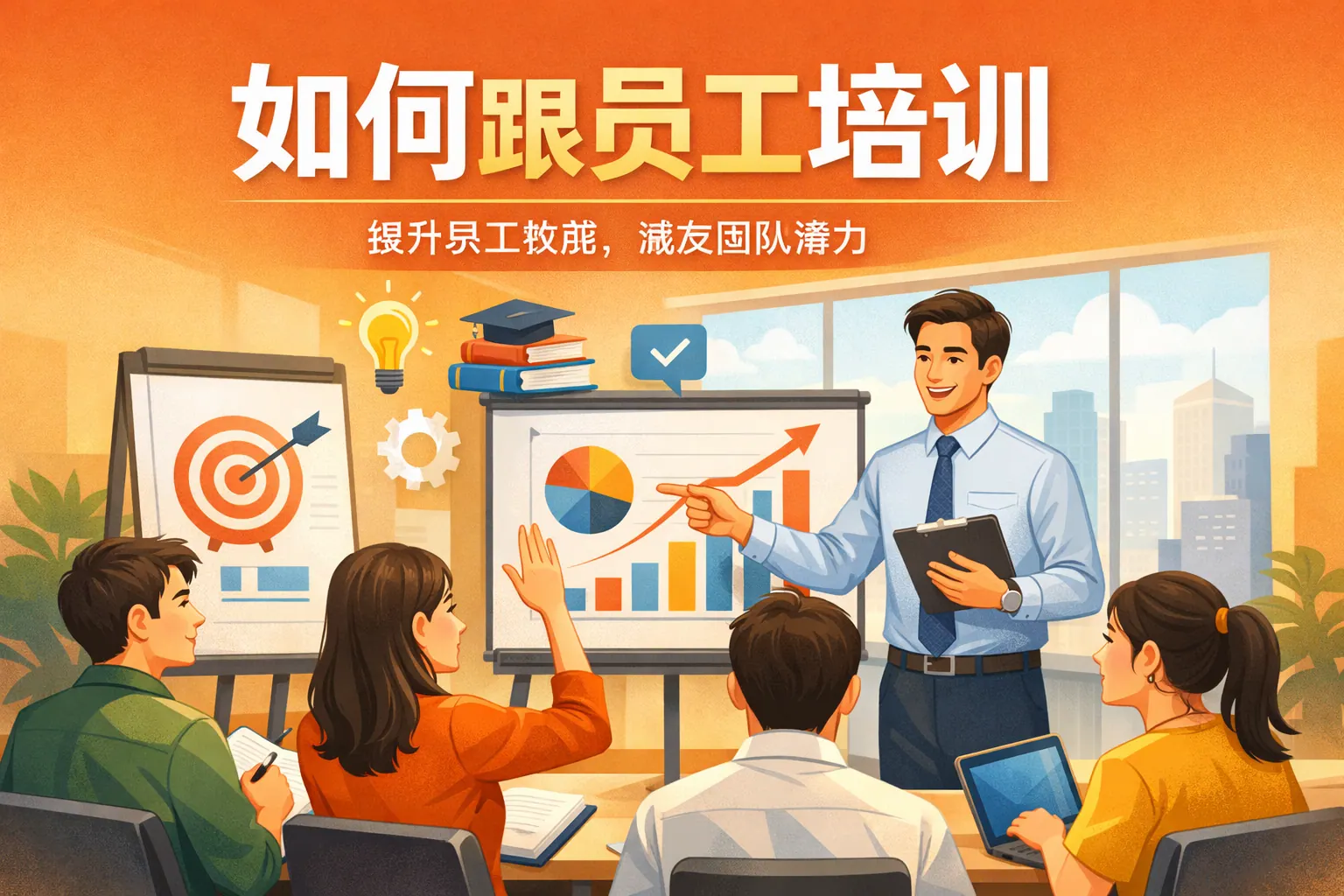 如何跟员工培训