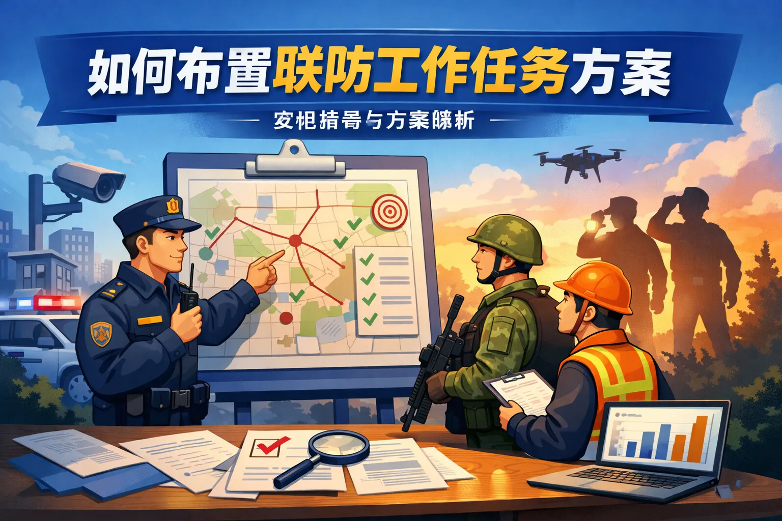 如何布置联防工作任务方案