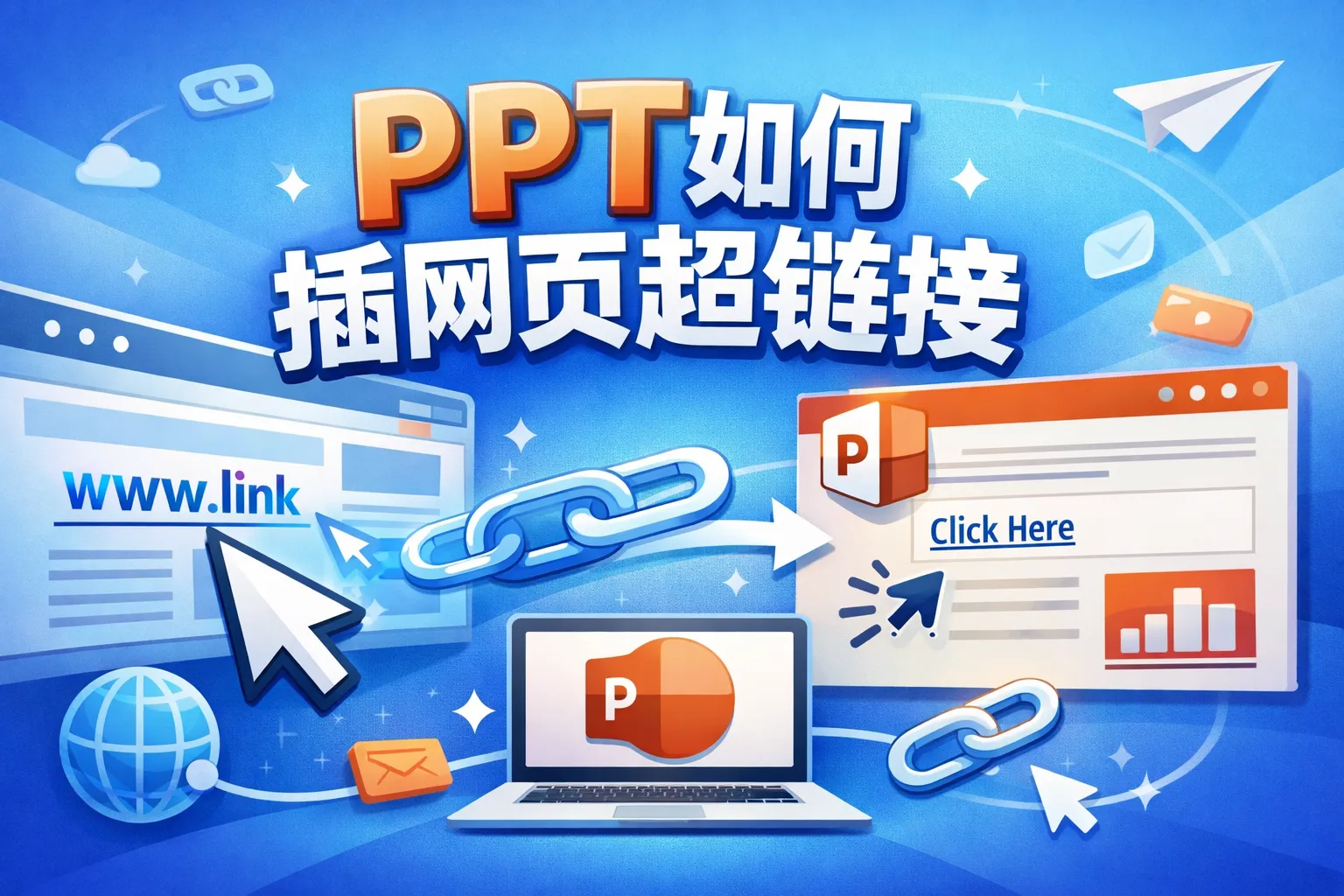 ppt如何插网页超链接