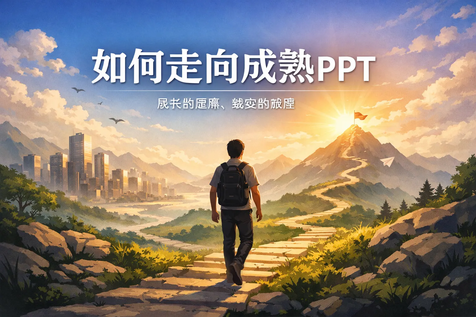 如何走向成熟ppt