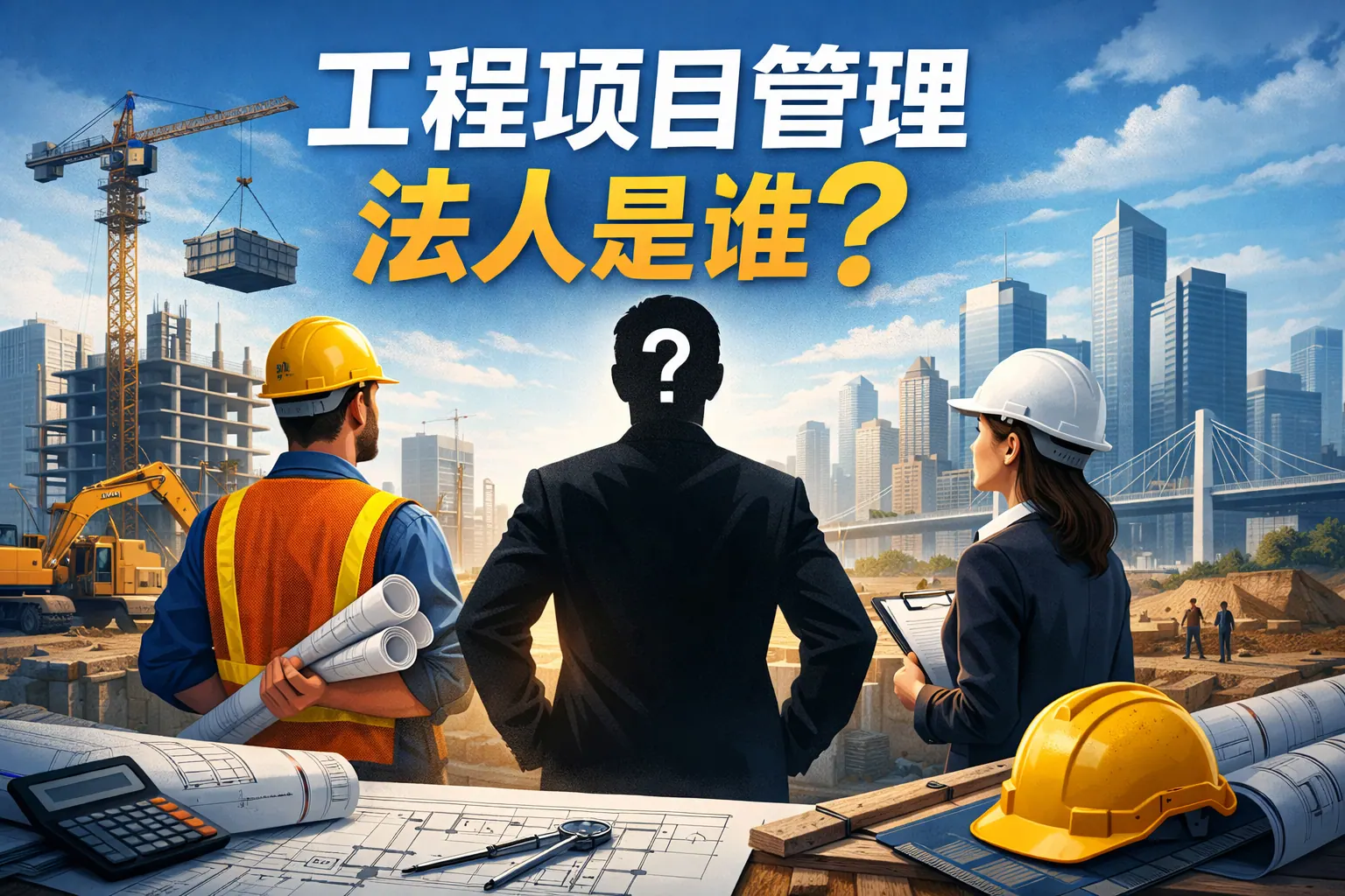 工程项目管理法人是谁