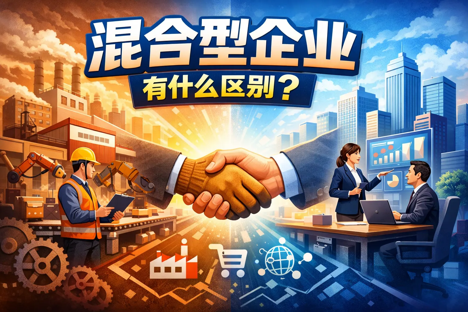 混合型企业有什么区别