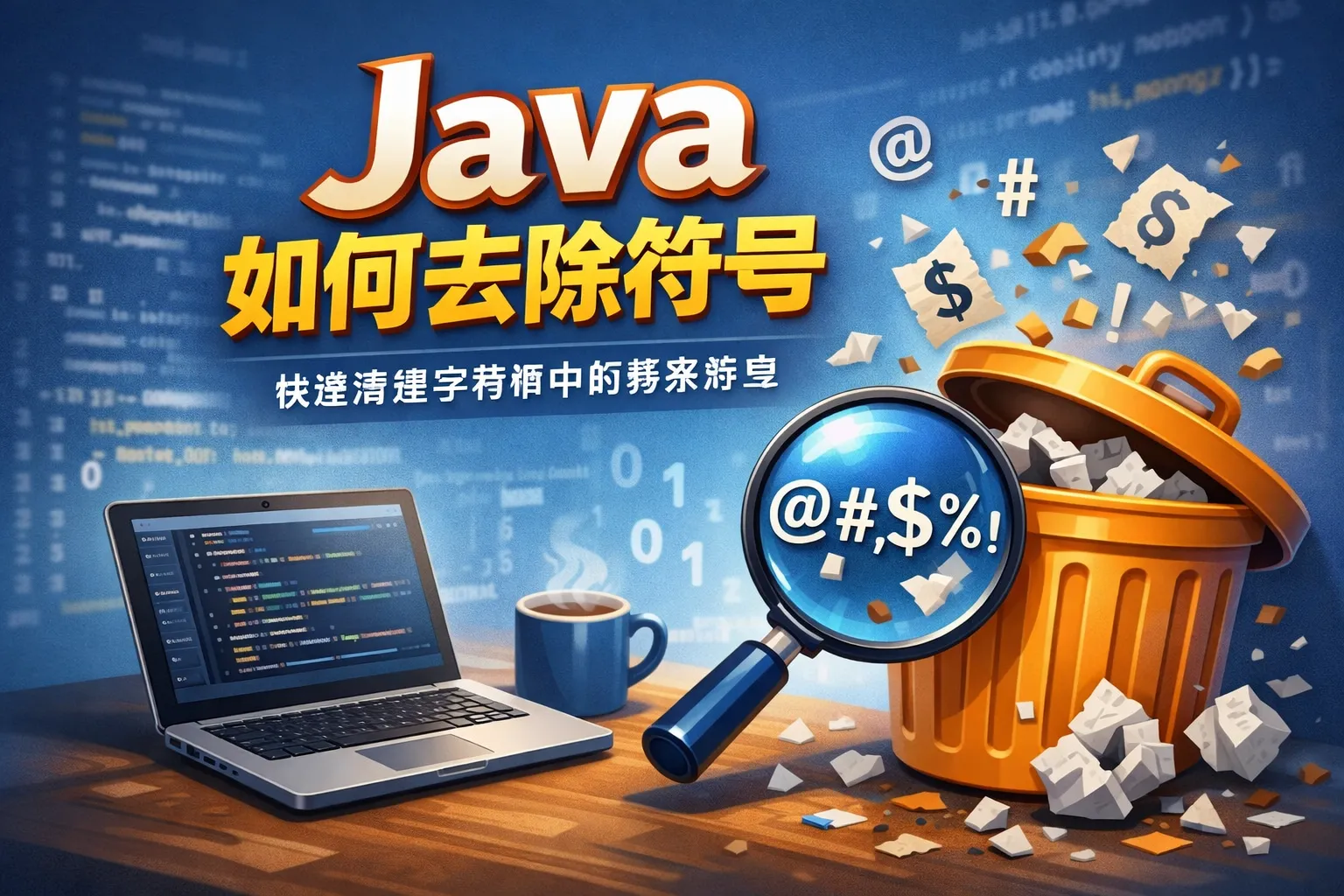 java如何去除符号