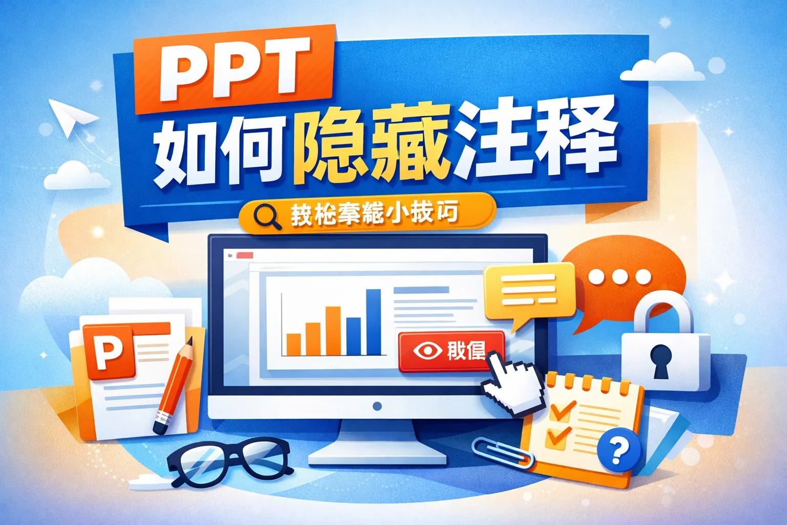 ppt如何隐藏注释