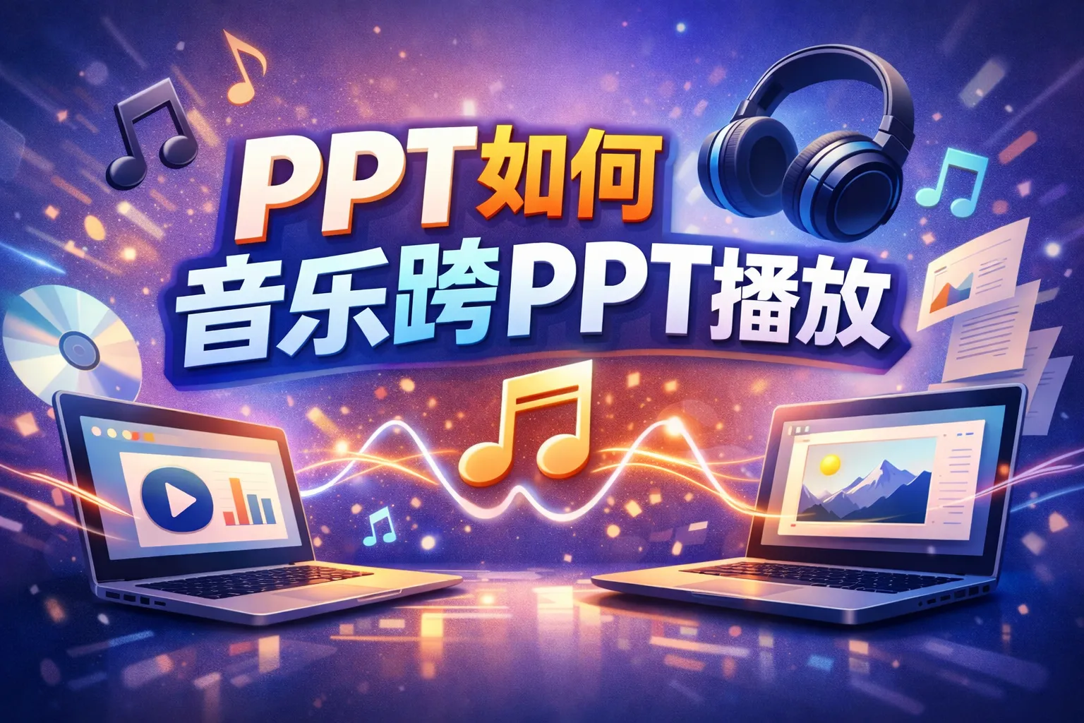 ppt如何音乐跨ppt播放