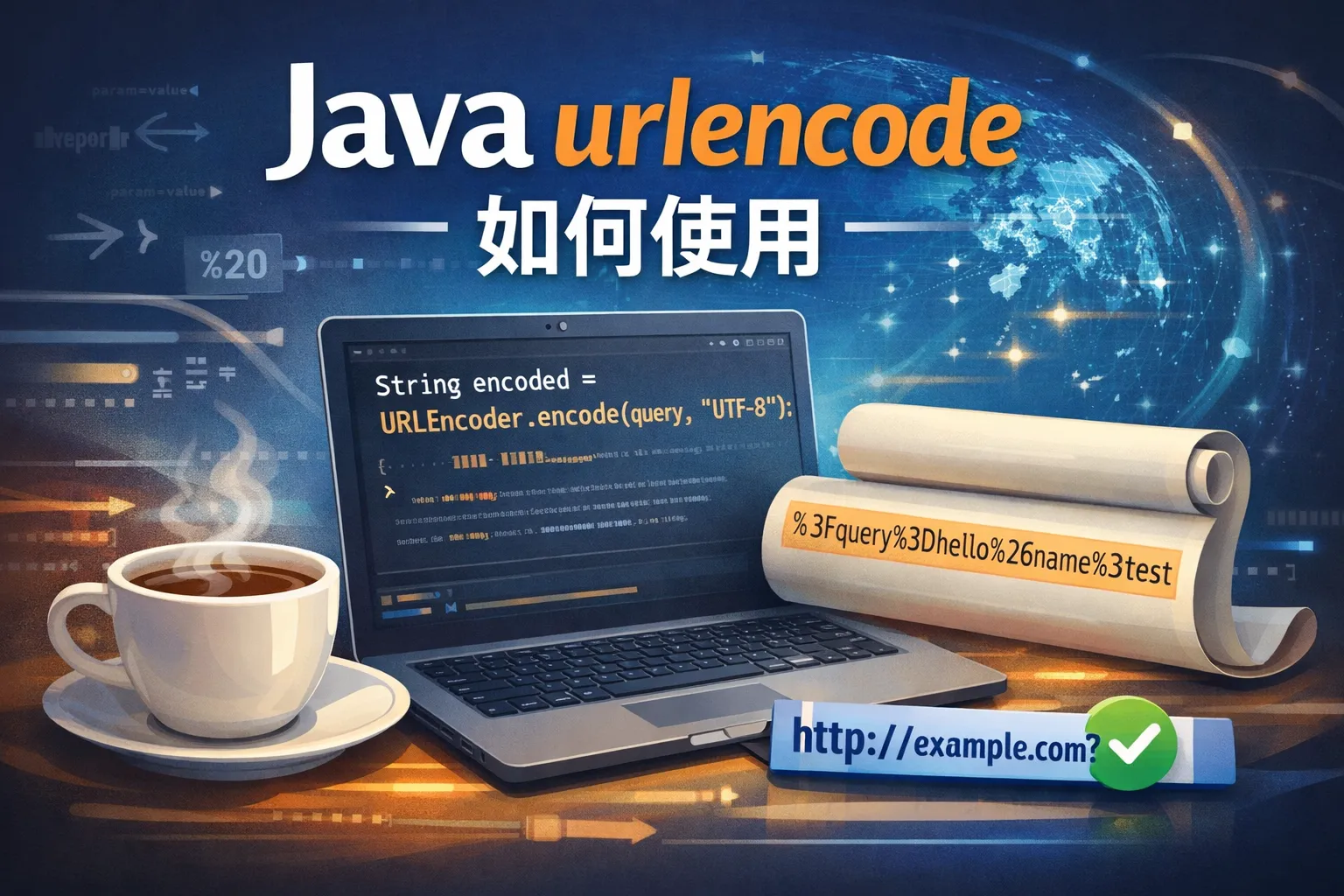 java urlencode如何使用