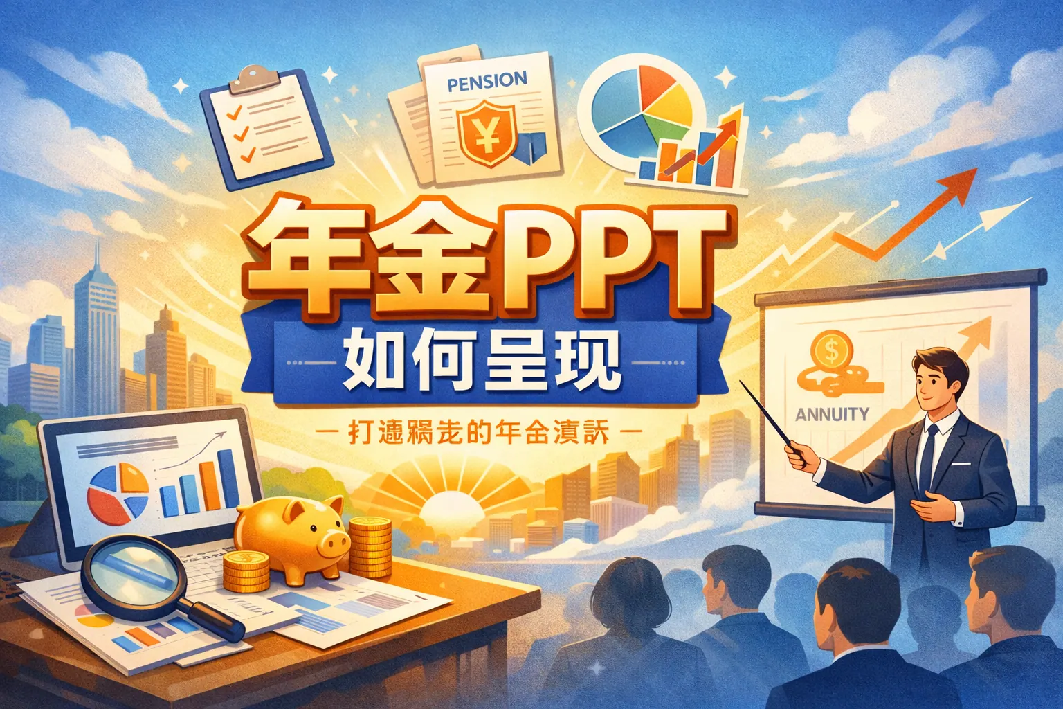 年金ppt如何呈现